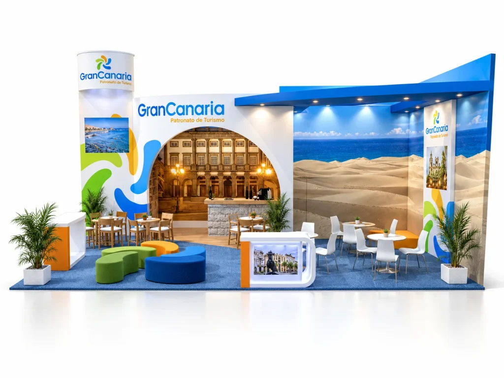 Fitur 2013 · Cabildo de Gran Canaria · Alzado frontal