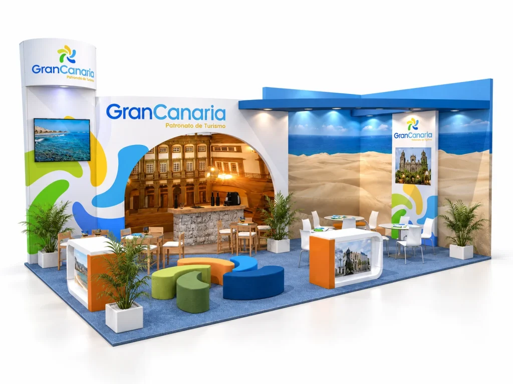 Fitur 2013 · Cabildo de Gran Canaria · Perspectiva