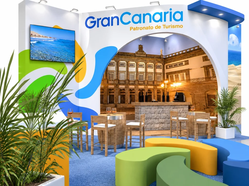 Fitur 2013 · Cabildo de Gran Canaria · Zona de bar