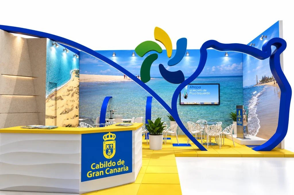 Fitur 2016 · Cabildo de Gran Canaria · Mostrador de recepción