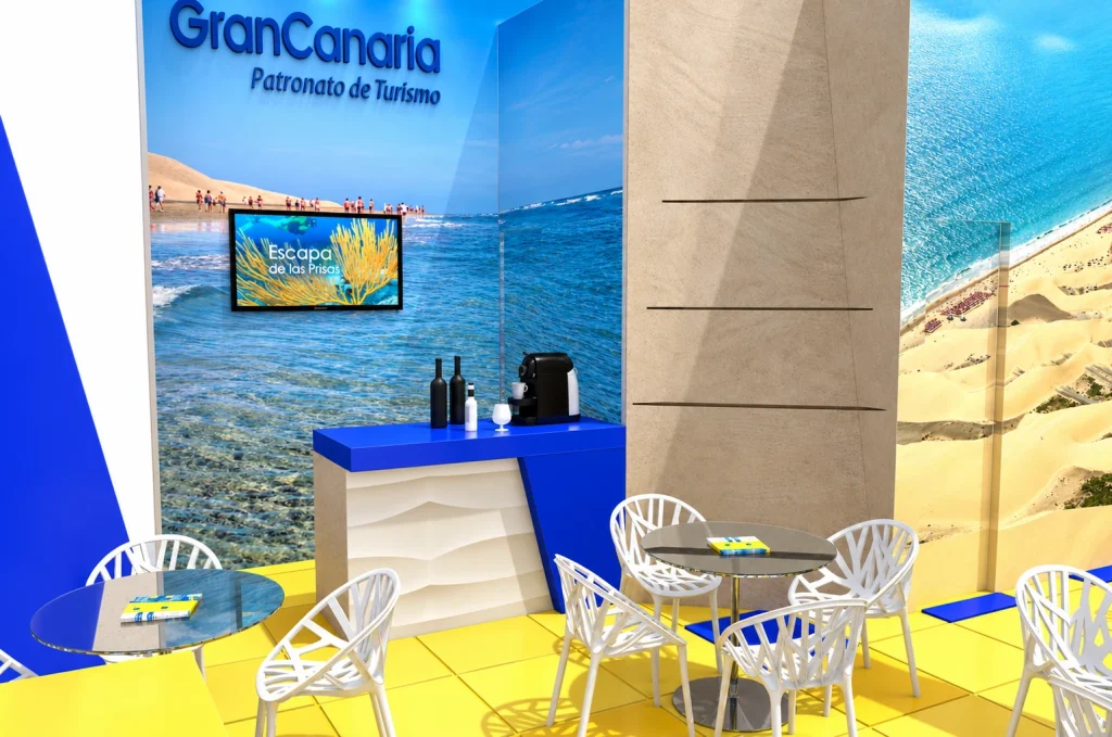 Fitur 2016 · Cabildo de Gran Canaria · Bar y materiales