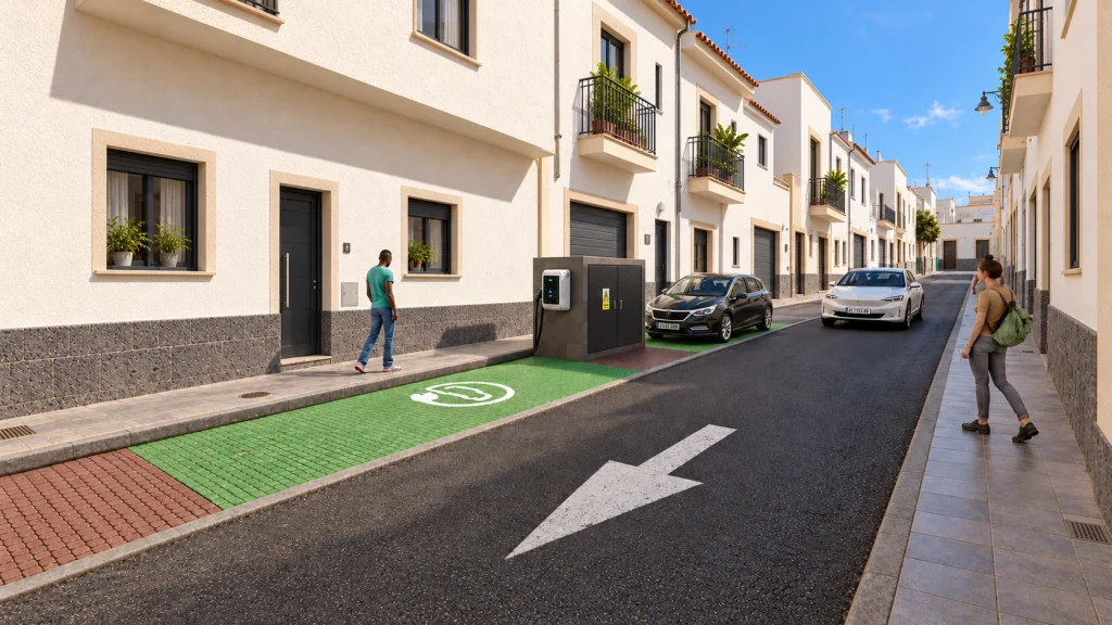Propuesta de infraestructura de recarga en Gáldar · Vista 5