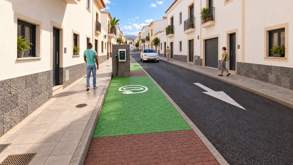 Propuesta de infraestructura de recarga en Gáldar · Vista 6