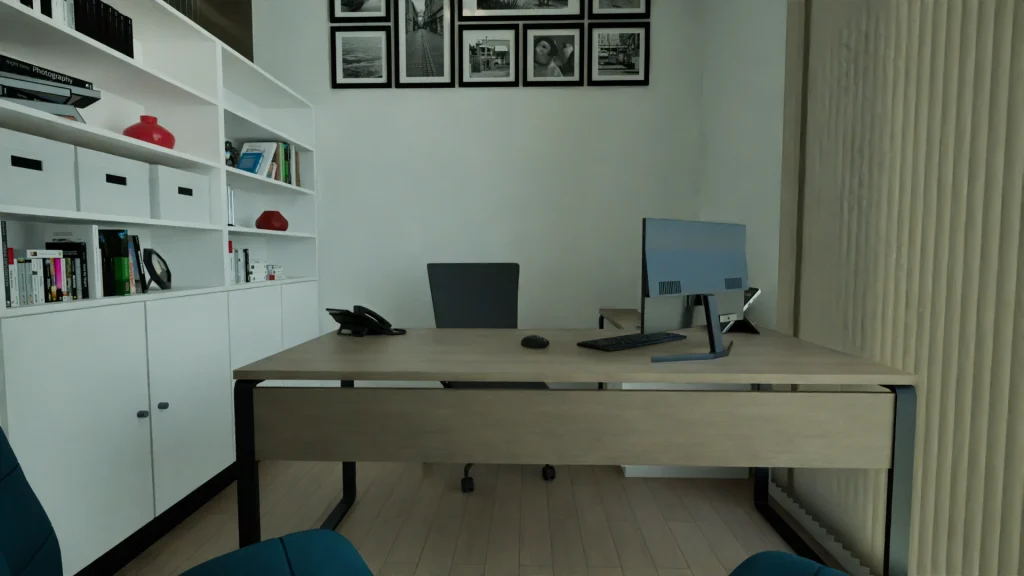 Gempresa · Despacho de dirección, visualización 3D
