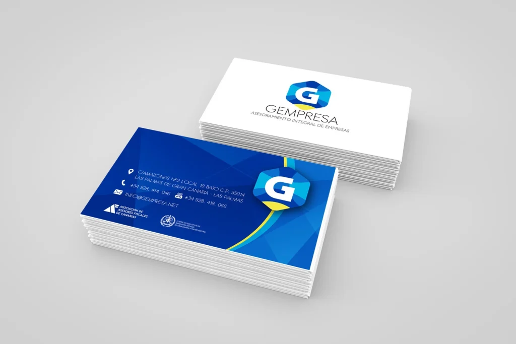 Gempresa · Tarjetas de visita