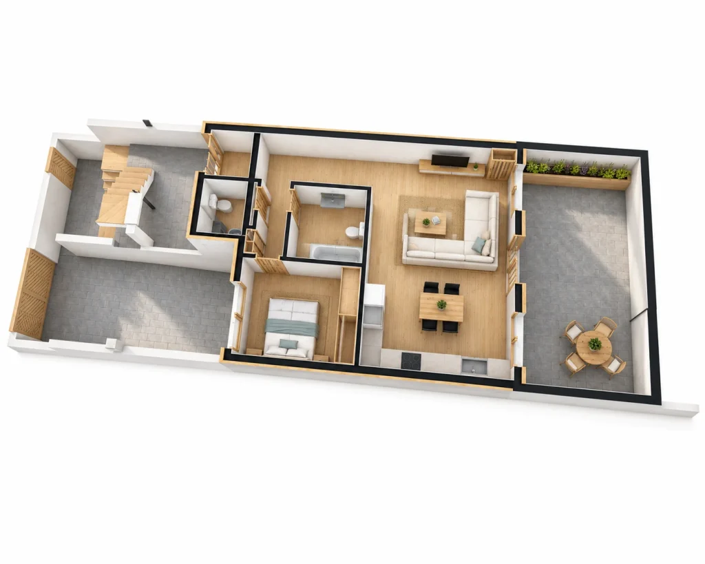 Arquitectura 2 · Vivienda contemporánea · Vista 2