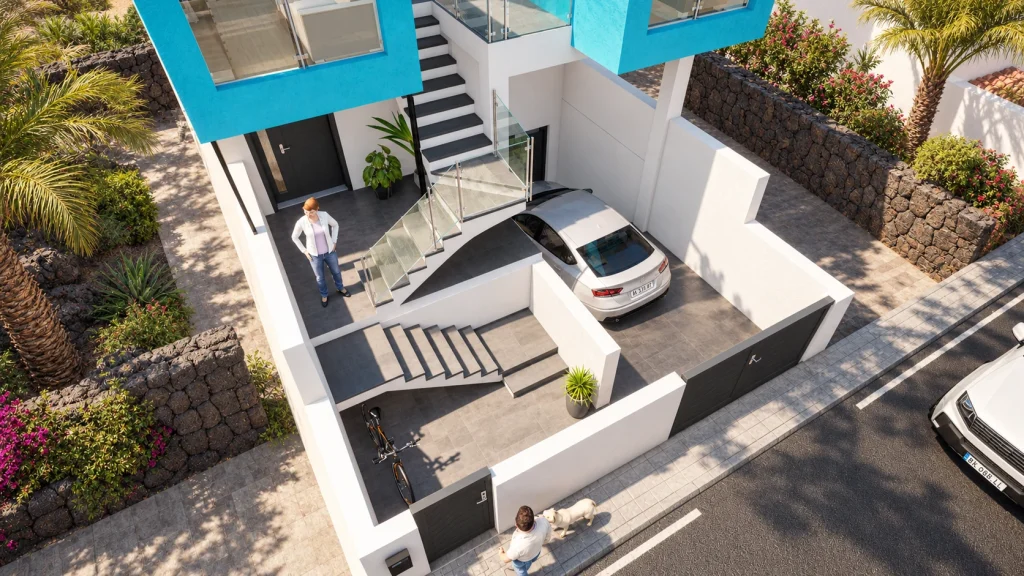 Arquitectura 2 · Vivienda contemporánea · Vista 5
