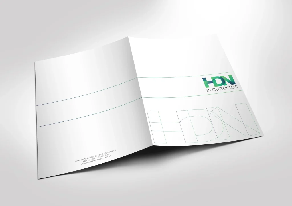 HDN Arquitectos · Interior de carpeta corporativa