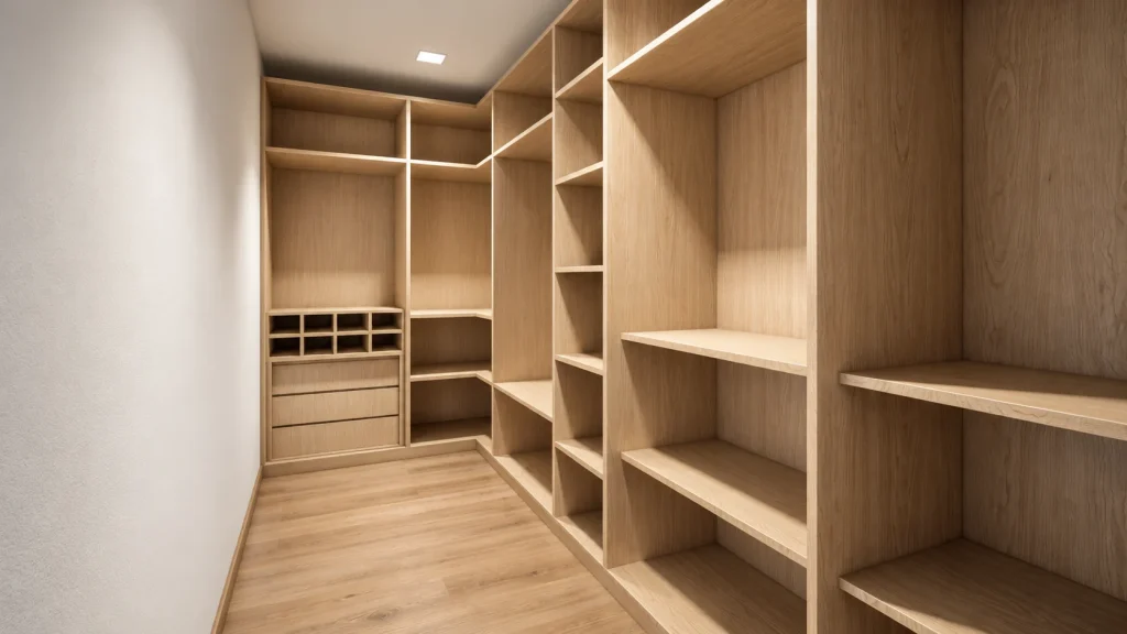 Vivienda en Arucas · Vestidor · Postproducción asistida por IA