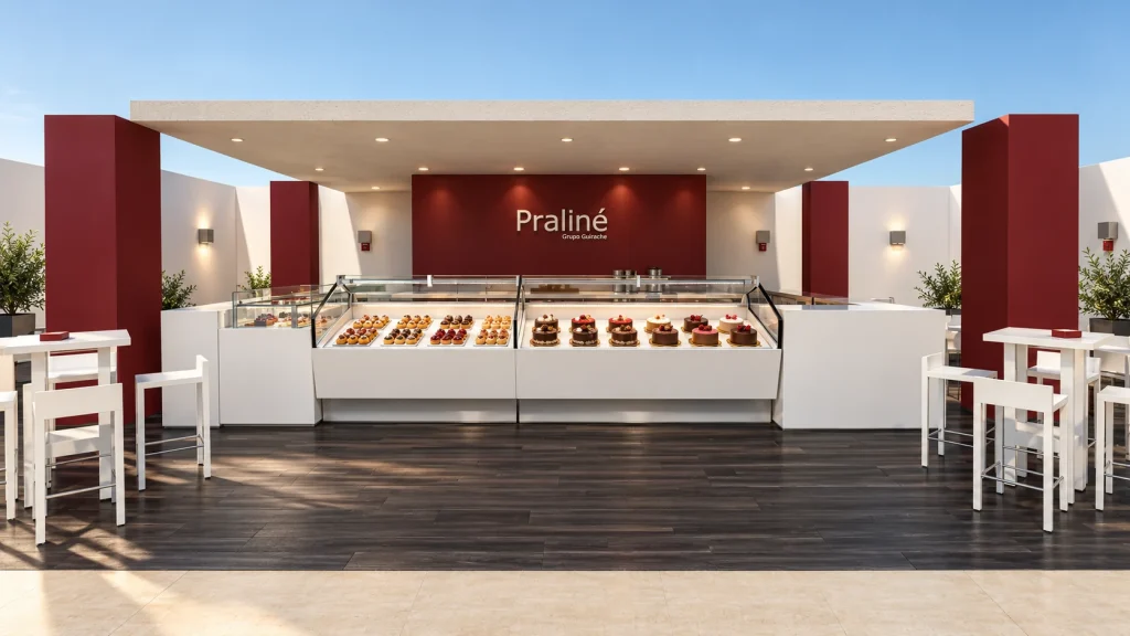 Pastelería Praliné · Interiorismo · Mostrador principal